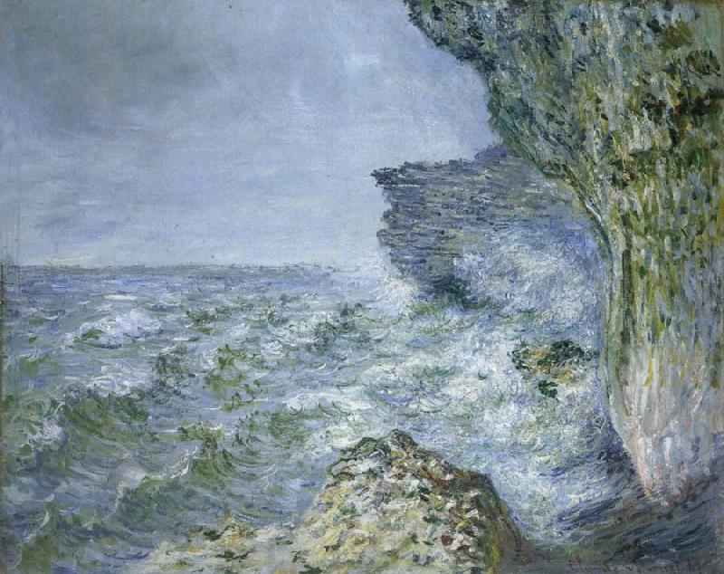 Claude Monet The Sea at Fecamp Spain oil painting art